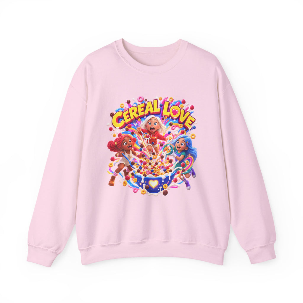 Red, White & Hue: Cereal Love Crewneck Sweatshirt