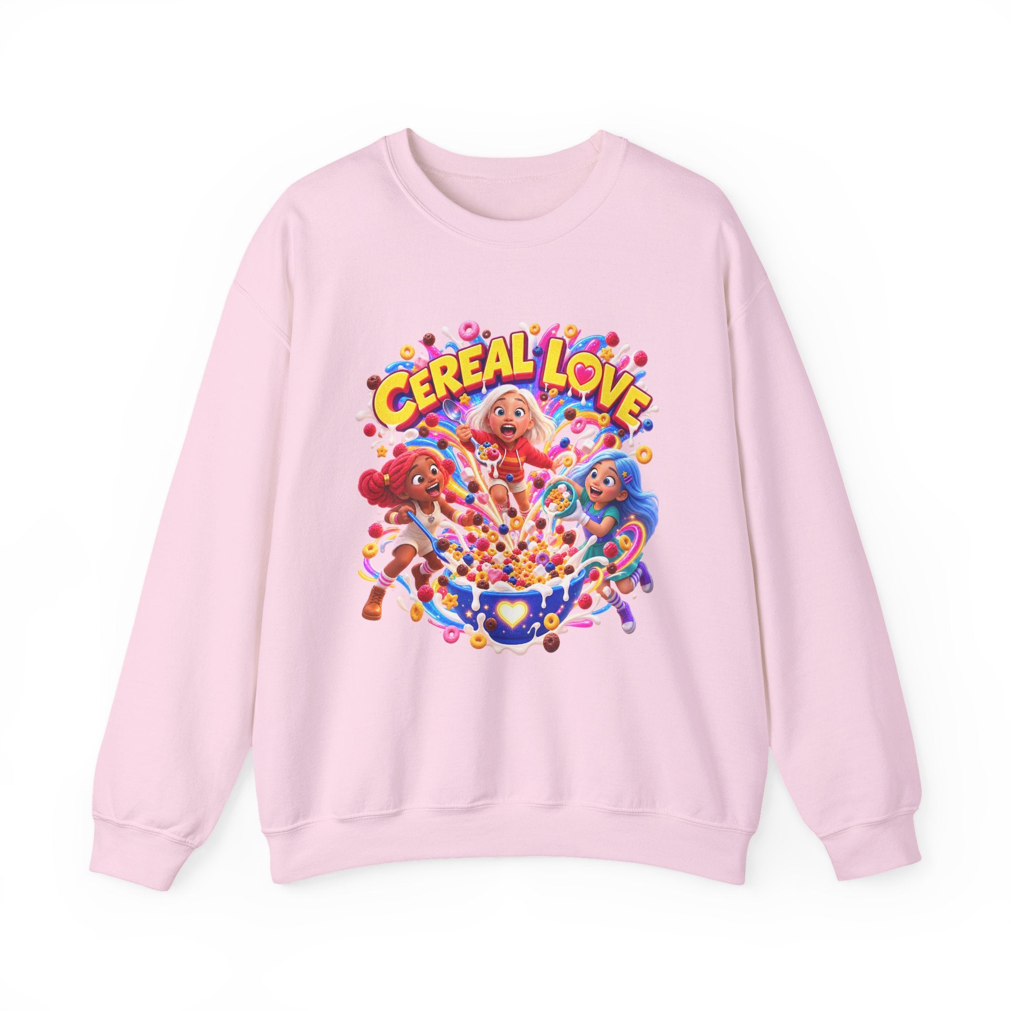 Red, White & Hue: Cereal Love Crewneck Sweatshirt