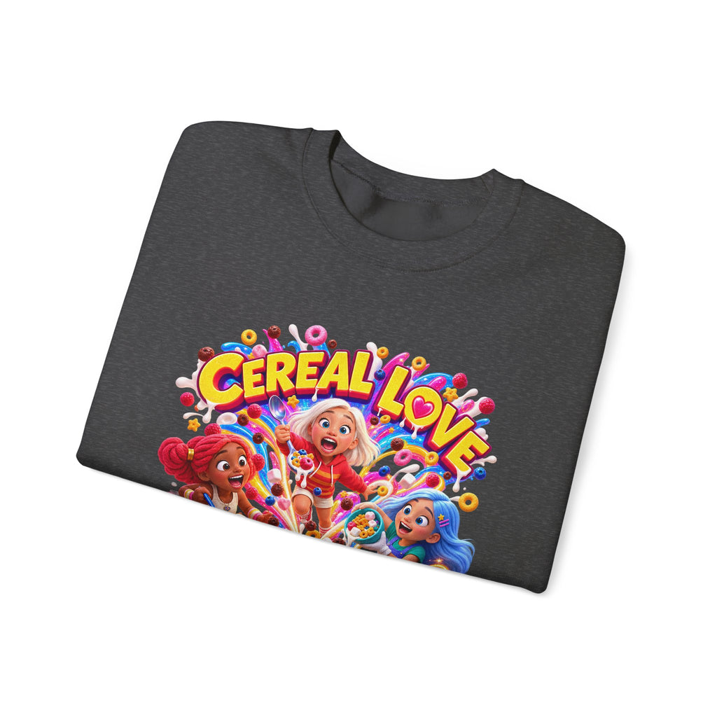 Red, White & Hue: Cereal Love Crewneck Sweatshirt