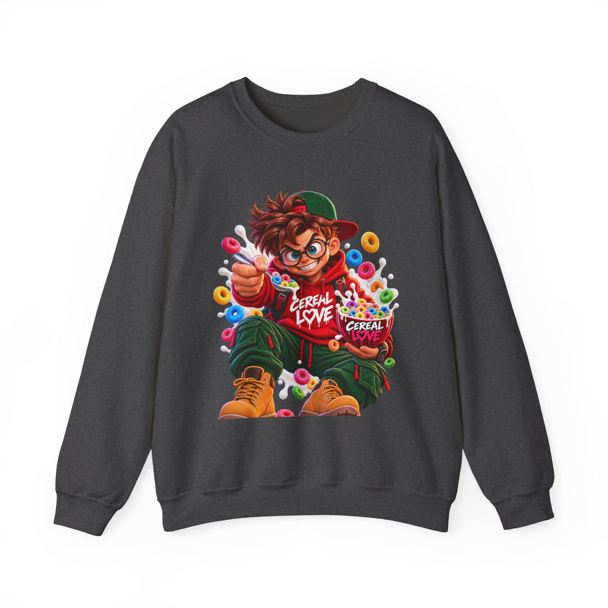 Nice Nasties : Cereal Love Crewneck Sweatshirt