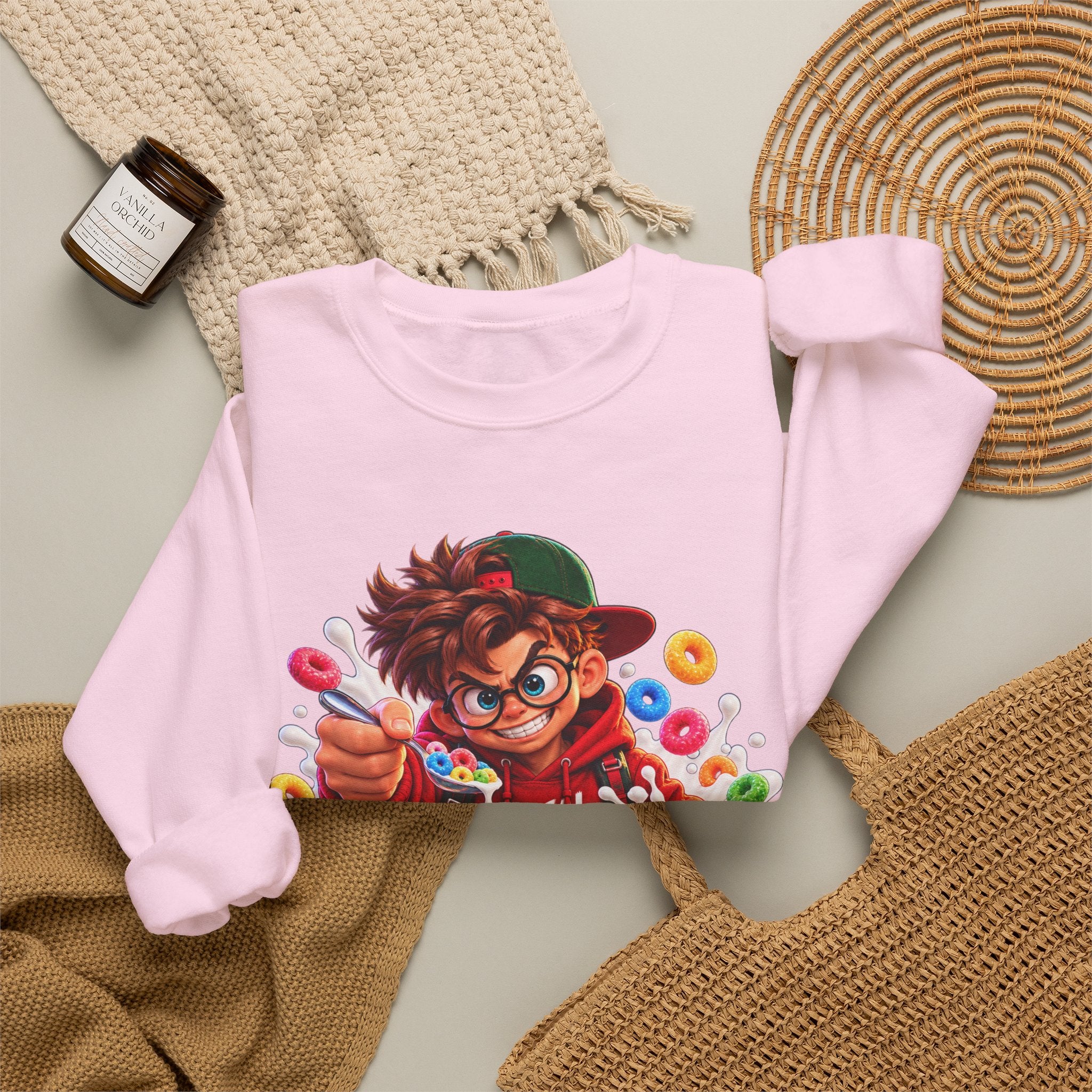 Nice Nasties : Cereal Love Crewneck Sweatshirt