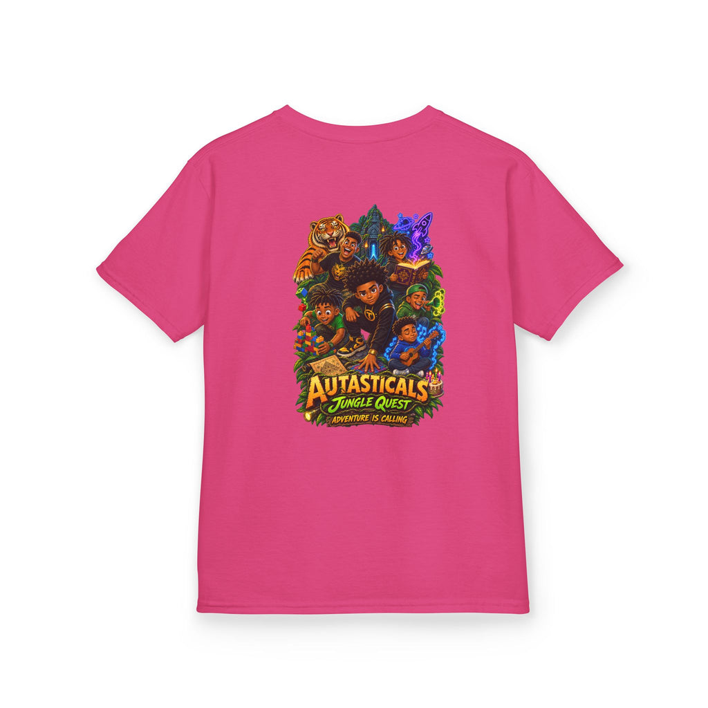 Autasticals™ Jungle Quest Kids T-Shirt– Celebrating Neurodiverse Kids Superpowers