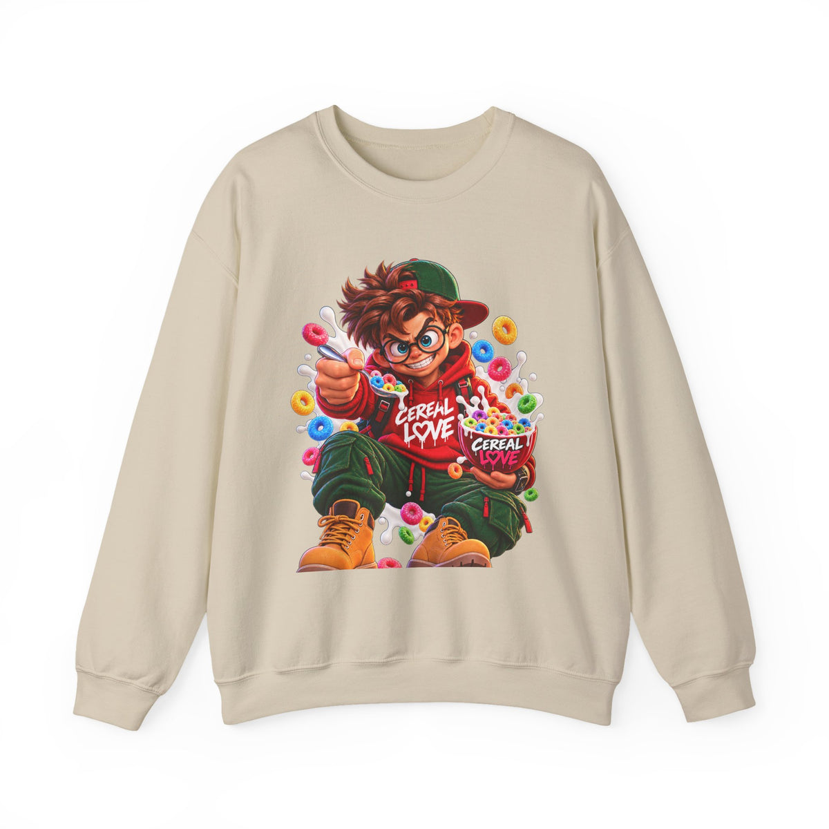 Nice Nasties : Cereal Love Crewneck Sweatshirt