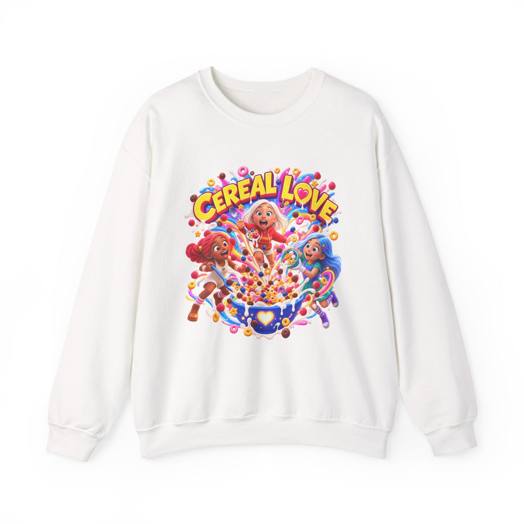 Red, White & Hue: Cereal Love Crewneck Sweatshirt