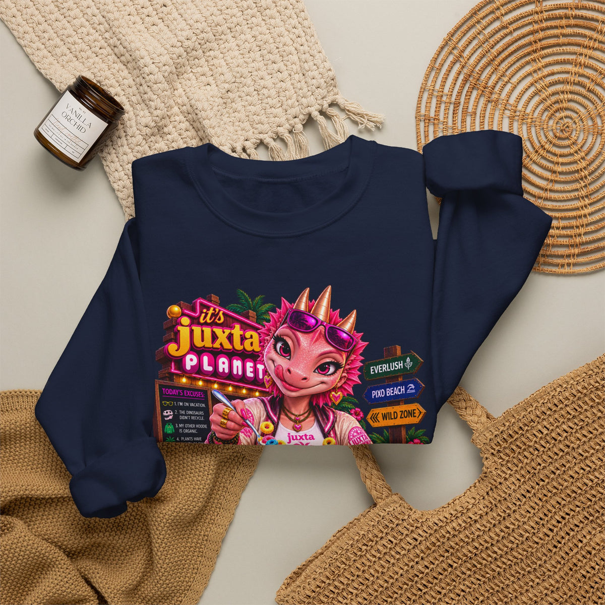 Morikarma: Cereal Love 1 Crewneck Sweatshirt