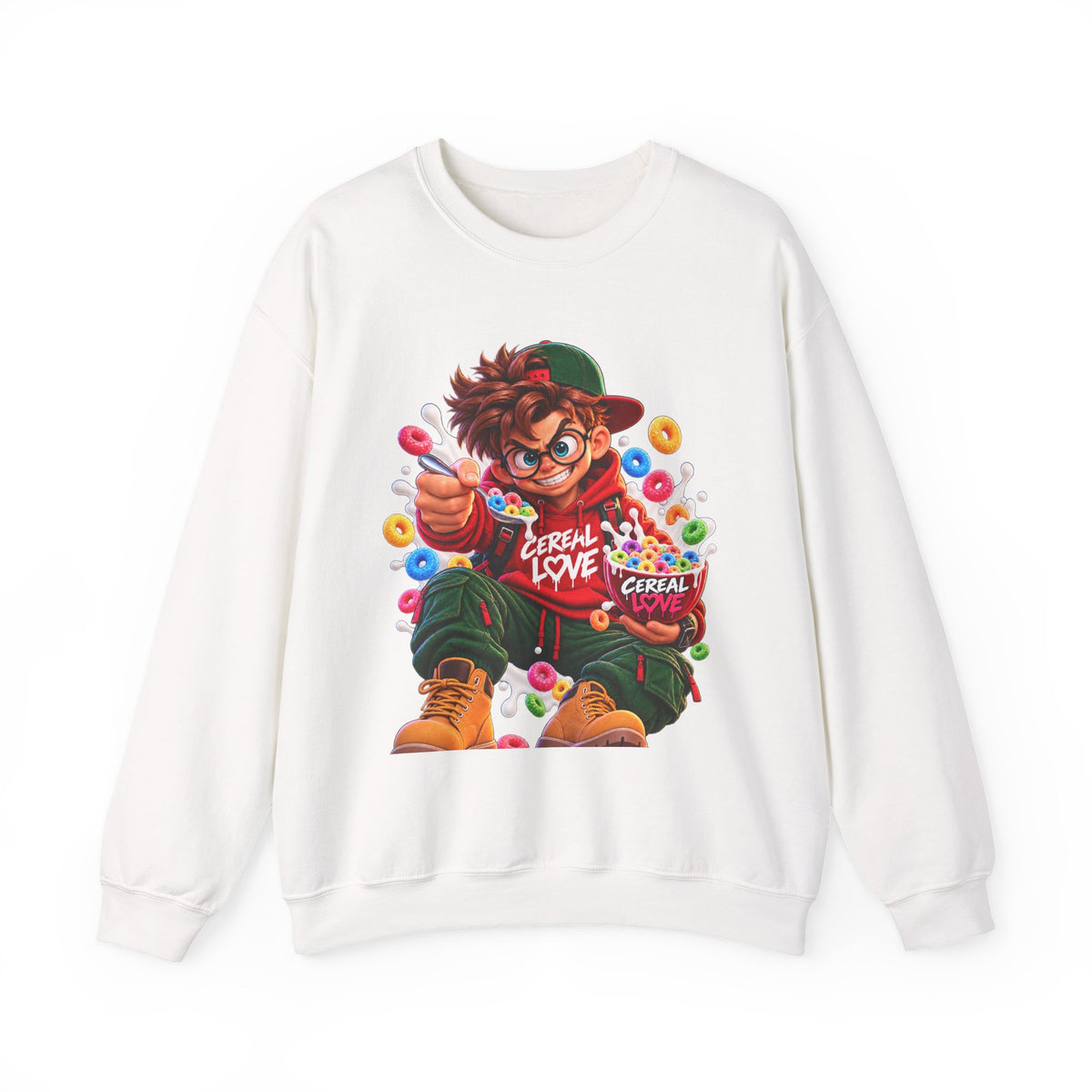 Nice Nasties : Cereal Love Crewneck Sweatshirt