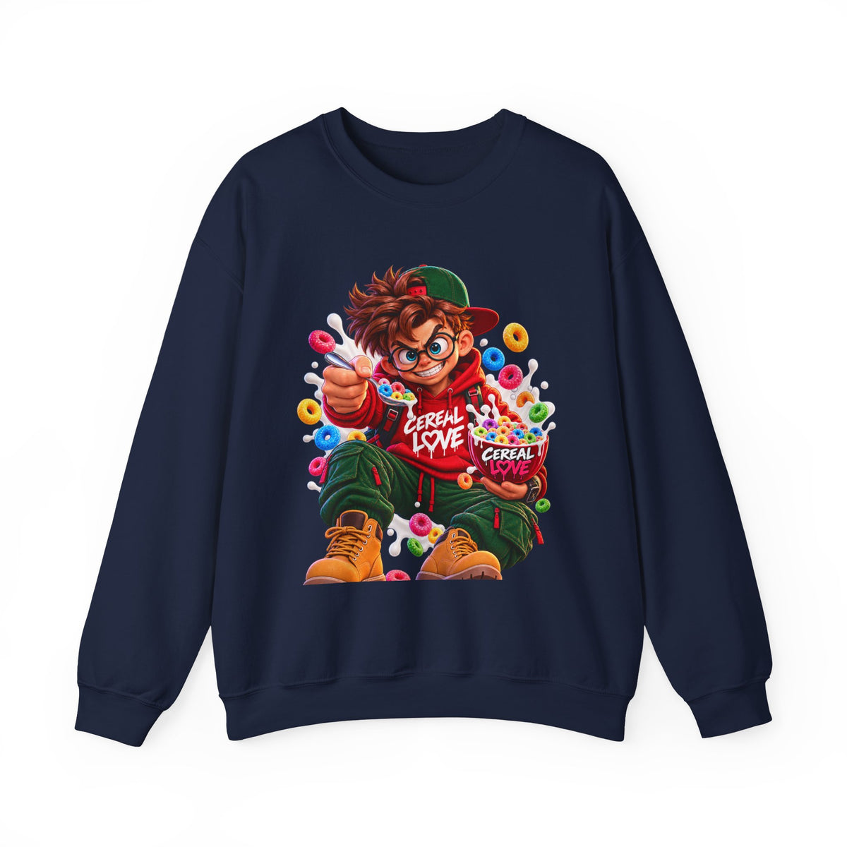 Nice Nasties : Cereal Love Crewneck Sweatshirt
