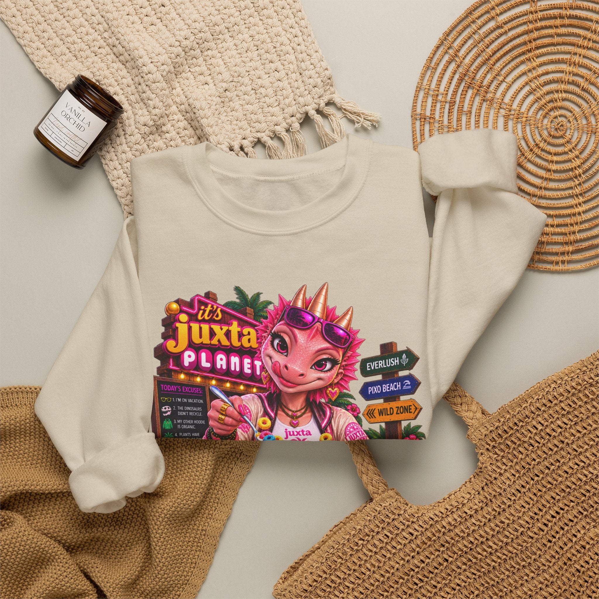 Morikarma: Cereal Love 1 Crewneck Sweatshirt