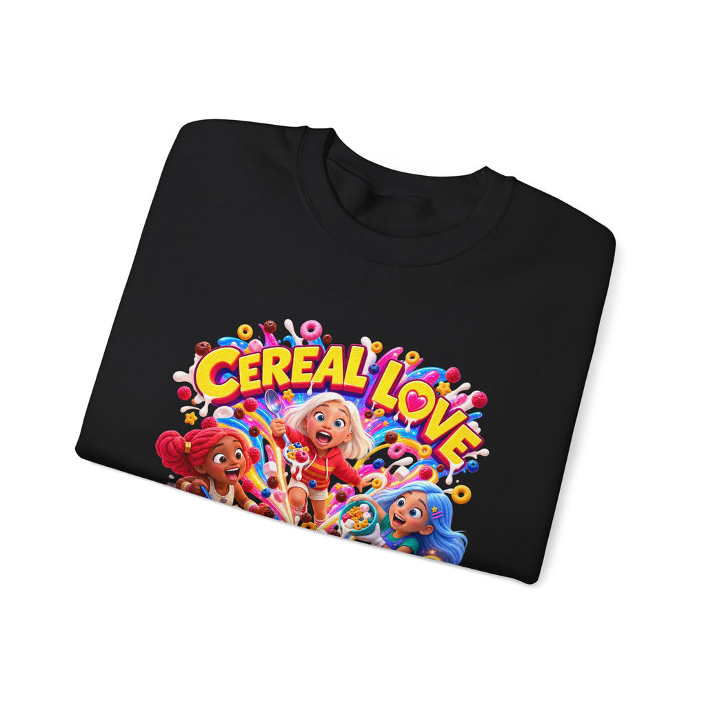 Red, White & Hue: Cereal Love Crewneck Sweatshirt
