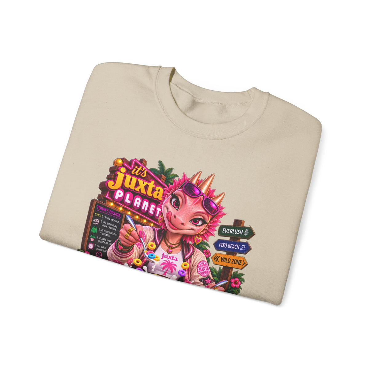Morikarma: Cereal Love 1 Crewneck Sweatshirt