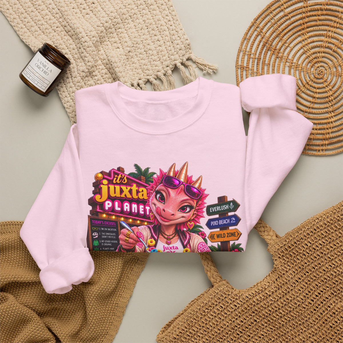 Morikarma: Cereal Love 1 Crewneck Sweatshirt