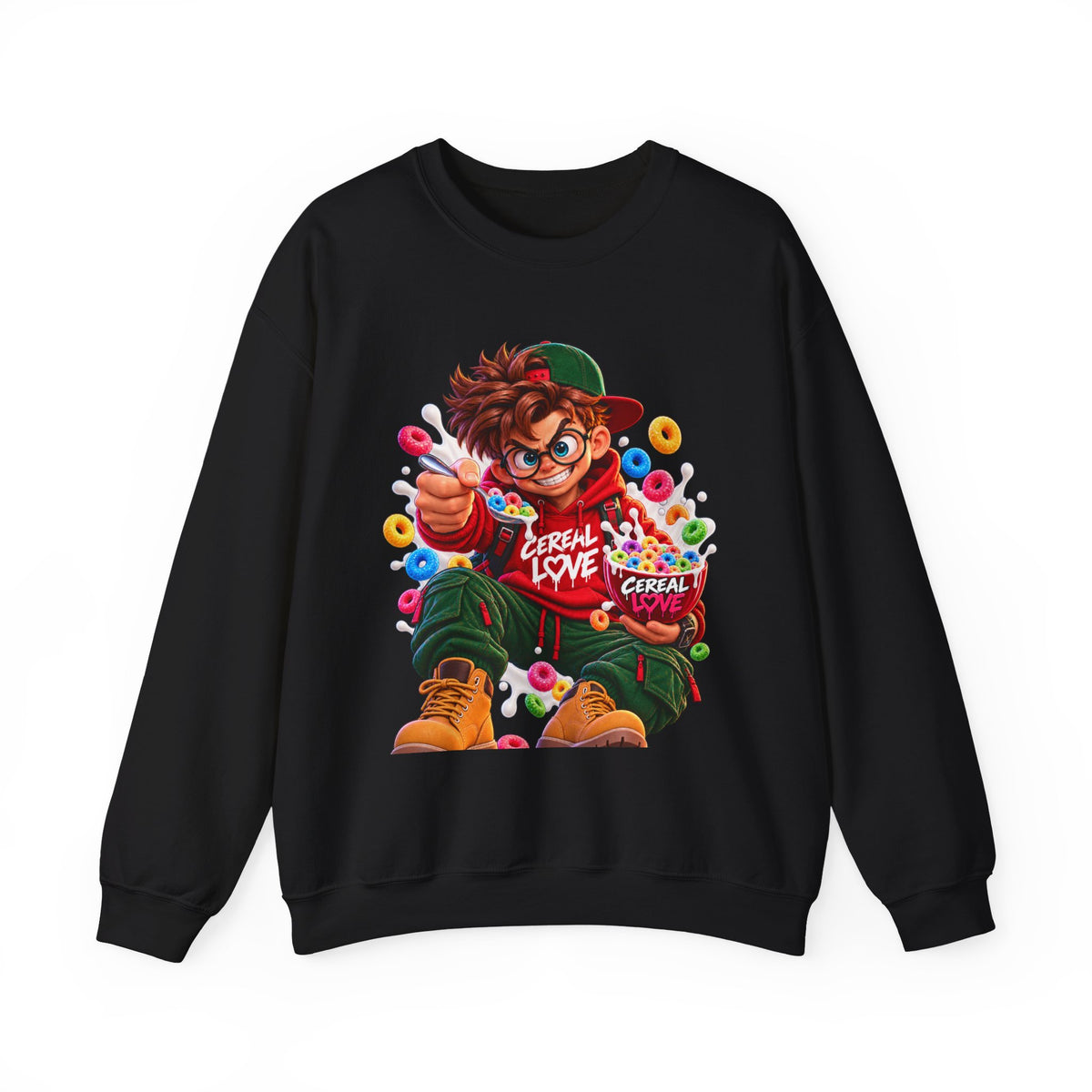 Nice Nasties : Cereal Love Crewneck Sweatshirt