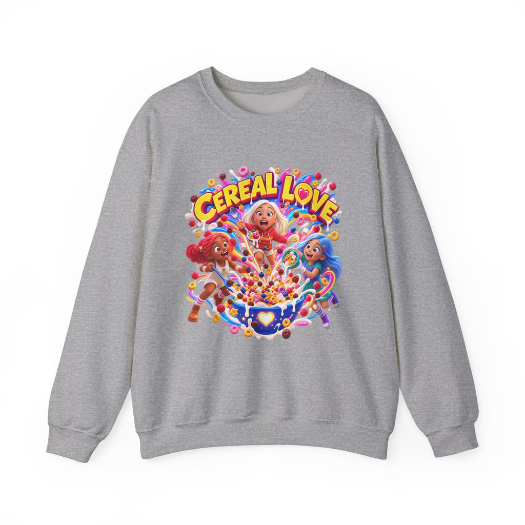 Red, White & Hue: Cereal Love Crewneck Sweatshirt