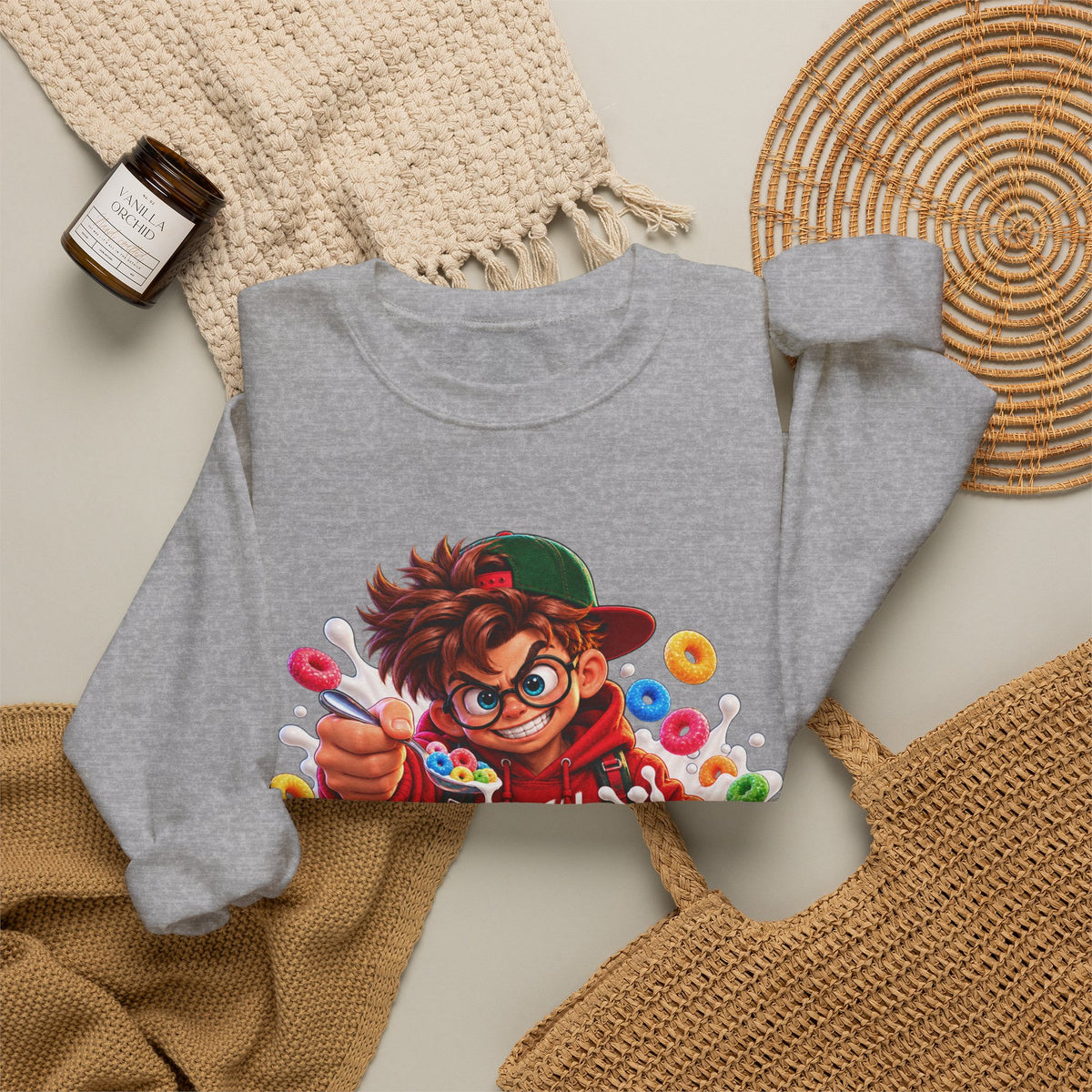 Nice Nasties : Cereal Love Crewneck Sweatshirt
