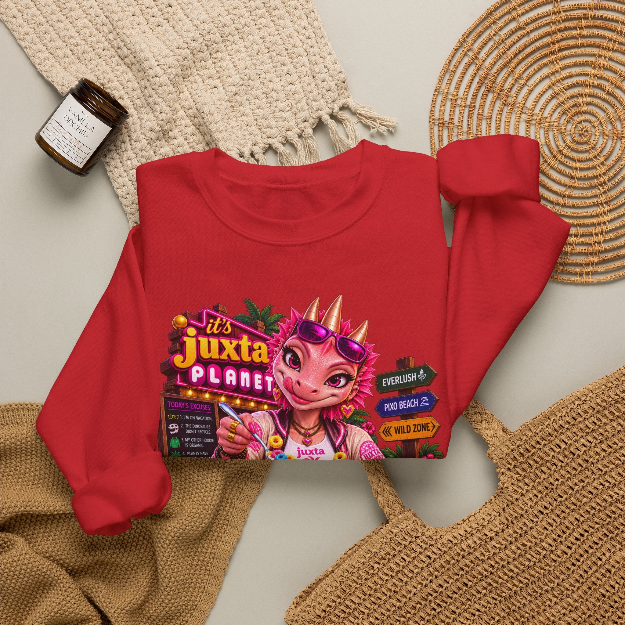 Morikarma: Cereal Love 1 Crewneck Sweatshirt